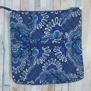 Vera Bradley Blue Tapestry Hipster NWT